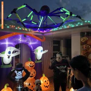 Halloween display at 10 Tallowood Street, Spring Mountain