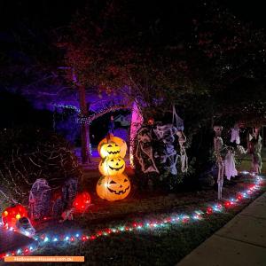 Halloween display at 2 Francis Street, Richmond