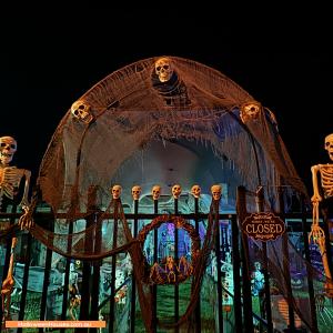 Halloween display at 273 Salisbury Highway, Salisbury Downs