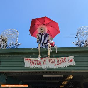 Christmas Light display at 1 Carnarvon Parade, West Croydon