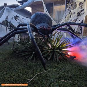 Halloween House display at 19 Birch Place, Esperance