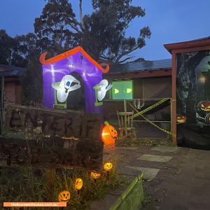 Halloween House at 139 Coromandel Parade, Coromandel Valley