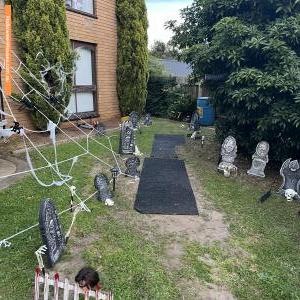 Christmas Light display at  Naroo Close, Greensborough