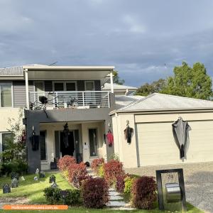 Christmas Light display at 24 Ironbark Circuit, Everton Hills