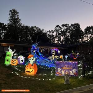 Christmas Light display at 3 First Avenue, Woodside