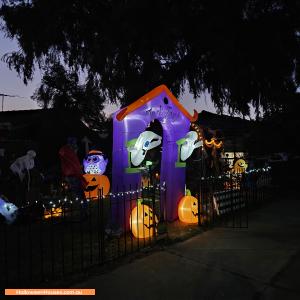 Christmas Light display at 20 Thomson Crescent, North Haven