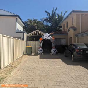 Halloween House at 178C Leake Street, Belmont