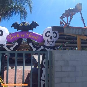 Halloween display at 20 Shortland Way, Girrawheen